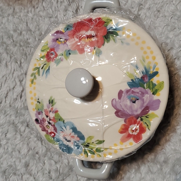 The Pioneer Woman Sweet Romance Blossoms Mini Cocotte - Picture 7 of 8